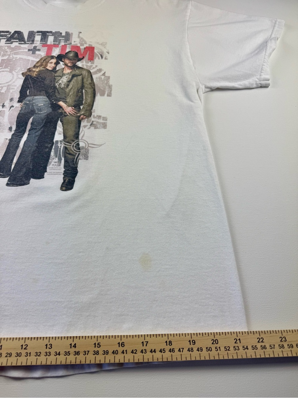 Vintage 2006 Faith Hill Tim McGraw Soul 2 Tour Tee T Shirt Country Music Band - Picture 9 of 11